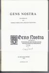 Diverse schrijvers - Gens Nostra Maandblad 1978 compleet