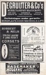 GEBOUW VOOR KUNSTEN EN WETENSCHAPPEN - Gebouw voor kunsten en wetenschappen te s-Gravenhage. (Theaterprogramma uit 1916).