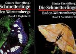 EBERT, Günter [Hrsg.] - Die Schmetterlinge Baden-Würtembergs Band 1-9 - Band 1-2 Tagfalter I-II / 3-9 - Nachtfalter I-VII.