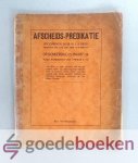 Riekel, Ds. J.A. - Afscheids-predikatie gehouden te Sliedrecht op donderdag 15 maart 1934 --- Naar aanleiding van 1 Petrus 5 vers 10