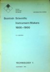 Bryden, D.J. - Scottish Scientific Instrument-Makers 1600-1900