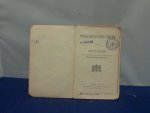 div. - Pioniervoorschrift voor de Infantere