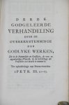 Stapfer, Joh.Fred. - Drie godgeleerde verhandelingen over de tyden der verkoelinge