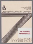 De Vuurbaak (Groningen) - Fondslijst 1978 ( boeken schoolplaten prentbriefkaarten)