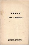 Rubbens, Edmond  / Vos, Herman - Debat Vos-Rubbens gehouden te Leuven op 12 november 1931