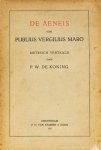 VERGILIUS (PUBLIUS VERGILIUS MARO) - De Aeneis. Metrisch vertaald door P.W. de Koning.