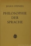 STENZEL, J. - Philosophie der Sprache.