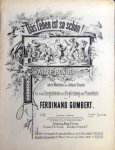 Gumbert, Ferdinand: - Das Leben ist so schön! Walzer-Rondo nach Melodien von Johann Strauss; für eine Singstimme mit Begleitung des Pianoforte. Dasselbe im Arrangement für Männer-Chor. Arr. von C.A.Herm. Wolff