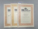 Fellerer, Karl Gustav (Hrsg.): - Das Musikwerk : Konvolut 3 Bände : Altklassische Polyphonie / Die Monodie / Die Kunst der Niederländer :