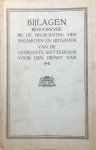 Gemeente Rotterdam - Lot met financiële jaarverslagen van de Gemeente Rotterdam 1937-1946