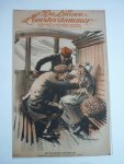 HEM, PIET VAN DER. (De Nieuwe Amsterdammer). - 127. De verhooging der spoortarieven. "Zeg, juffrouw, dacht je dan voor je pleizier te reizen? "