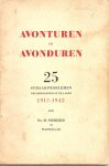 Niemeijer, Dr. M. - Avonturen in avonduren. 25 Schaakproblemen.
