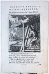 Luyken, Jan (1649-1712) and Luyken, Caspar (1672-1708) - Antique print/originele prent De Wolbereider/The Wool-Dresser.