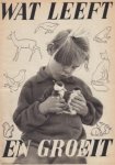 WAT LEEFT EN GROEIT - Reclamefolder, uitgebracht omstreeks 1940.