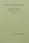 G.H. Schokker. - The Padataditaka of Syamilaka. A text-critical edition. Part I