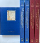 Randall, L.M.C. - a.o. - Medieval and Renaissance Manuscripts in the Walters Art Gallery