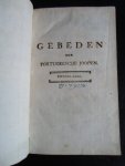  - Gebeden der Portugeesche Jooden door een Joodsch genootschap uit het Hebreeuwsch vertaald, tweede deel