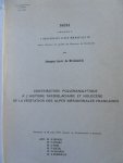 Beaulieu, Jacques Louis de - Franse Alpen Proefschrift  Contribution pollenanalytique à l`histoire tardiglaciere et holocène de la végétation des Alpes méridionales Francaises