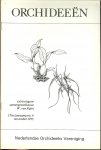 Rijen, W. van - Orchideeen, Extra uitgave  samengesteld door W.van Rijen , 37e jaargang no.6 november 1975