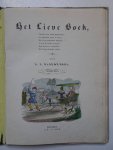 Bloemendal, A.C. - Het Lieve Boek, Waarin men vindt beschreven, En afgebeeld naar 't leven, Met fraai gekleurde Plaatjes, Al wat de kleine maatjes Kan leeren en vermaken, Met honderd andre zaken.