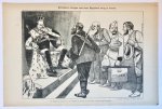 Braakensiek, Johan (1858-1940) - [Original lithograph/lithografie by Johan Braakensiek] Kitchener's dreigen met naar Engeland terug te keeren, 6 October 1901, 1 pp.