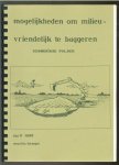 M. Kempe - Mogelijkheden om milieuvriendelijk te baggeren : Demmerikse polder