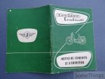 N/A. - Zündapp Combinette. Notice de conduite et d'entretien.