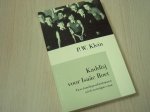 Klein, P.W. - Kaddisj voor Isaac Roet (1891-1944) / twee familiegeschiedenissen uit de twintigste eeuw