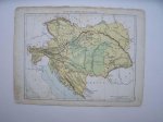 antique map. kaart. carte. - Oostenrijk Hongarije (Austria Hungary)