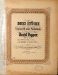 Popper, David: - Drei Stücke für Violoncell und Pianoforte. Op. 11. No. 3 Mazurka I