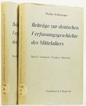 SCHLESINGER, W. - Beiträge zur deutschen Verfassungsgeschichte des Mittelalters. 2 volumes.