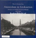 Wim de Koning Gans - Amsterdam in fotokaarten huizen en straten in de hoofdstad 1900-1940