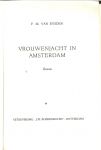 Eysden van F.M. - Vrouwenjacht in Amsterdam