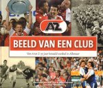Jager, Sam de e.a. - AZ, Beeld van een Club (Van A tot Z : 55 jaar betaald voetbal in Alkmaar), 223 pag. hardcover, gave staat (wel een naam op schutblad)
