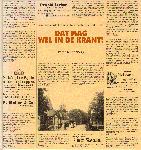 Ruitenberg, Peter - Dat Mag Wel in de Krant (Geïllustreerde kroniek Hem-Venhuizen 1880-1920), 168 pag. hardcover, zeer goede staat (wat verkleuring bovenkant bladsnede)