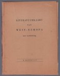 W Boissevain - Literatuurkaart van West-Europa : met toelichting
