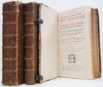 TROMMIUS, A. - Volkomene Nederlandsche concordantie ofte woord-register des Ouden en Nieuwen Testaments. Waer in gevonden worden alle de Nederlandsche woorden na order van 't Nederduytsche ABC; met alle de Hebreeusche en Chaldeeusche  en Grieksche grond-woor...