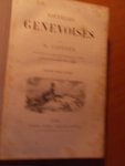 Töpffer, Rodolphe - Nouvelles genevoises. Illustrées d'après les dessins de l'auteur