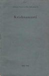 KRISHNAMURTI - Authentic report of ten tales