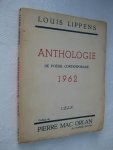 Lippens, Louis - Antologie de poésie contemporaine 1962.