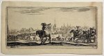after Stefano della Bella (1610-1664) - Antique print, etching | Soldiers enter the city of Arras [Soldaten treden de stad Arras binnen], published ca. 1650, 1 p.
