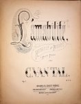 Tal, Cornelis van: - L`amabilité. Fantaisie pour le piano : Op. 1