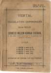 Eigema  Cornelis Willem Herman - Een viertal nagelaten oefeningen over het boek Ruth