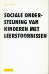 Peer, Dick R. van - Sociale ondersteuning van kinderen met leerstoornissen