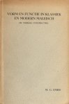 Emeis, M.G. - Vorm en functie in klassiek en modern Maleis. De verbale constructies. Proeve van een syntactisch onderzoek.