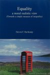 HARTKAMP, S.F. - Equality; a moral realistic view (Towards a simple measure of inequality). With Dutch summary.