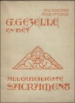 MONSTREY, OSCAR/ GEZELLE, GUIDO. - G. GEZELLE EN HET ALLERH. SACRAMENT.