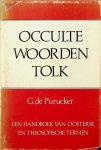 Purucker, G. de - Occulte woordentolk