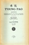 PELLIOT, Paul & J.J.L. DUYVENDAK - T'oung Pao Archives - Concernant l'histoire, les langues, la géographie, l'ethnographie et les arts de l'Asie Orientale - Vol. XXXV Livr. 1-3 - 4 - 5 - [5 parts in 3 volumes].