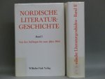 BRØNDSTED, M., (ED.) - Nordische Literaturgeschichte. M. Brønsted, P. Hallberg, P. Houm, O. Jónsson, J. Salminen, J. Samsonarson, G. Svanfeldt, S.J. Porsteinsson, U. Wittrock. Übersetzt von H.K. Mueller. 2 volumes. Complete set.